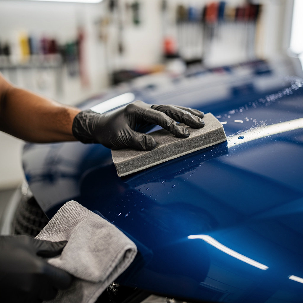 Danny's Auto Body & Paint San Diego technician performing expert auto body repair and frame straightening in our San Diego shop