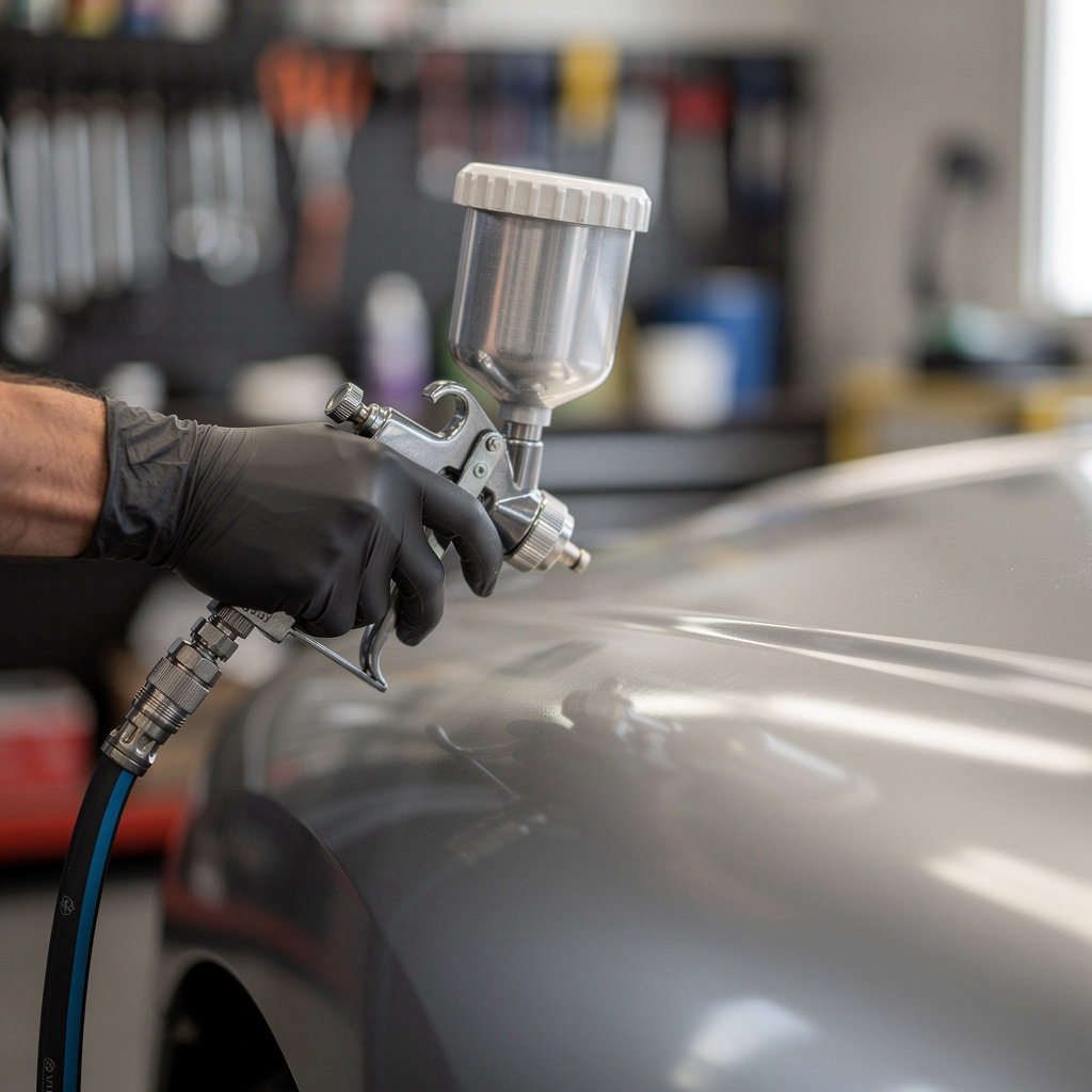 Danny's Auto Body & Paint San Diego expert technician performing quality auto body repair and paint services